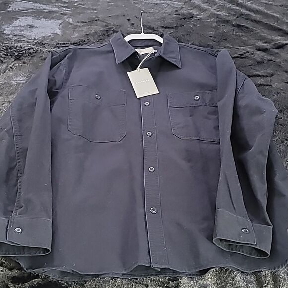 Everlane Mens Long Sleeve Cotton Button Down - Picture 8 of 13